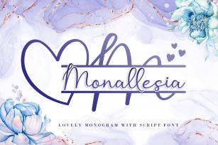 Monallesia Monogram Font Download
