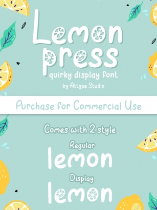 Lemon Press Font Download