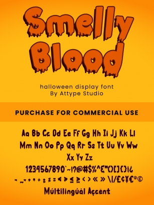 Smelly Blood Font Download