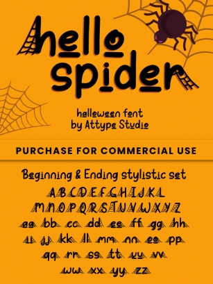 Hello spider Font Download