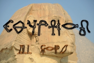 Egyptian All Caps Font Download