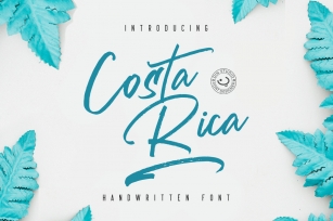 Costa Rica Font Download