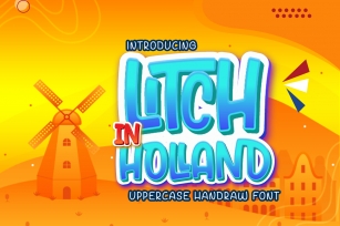 Litch In Hollad Personal Used Font Download