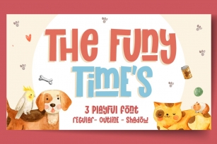 The Funy Times - Handwritten Font Font Download