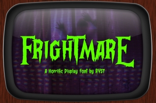 Frightmare Font Download