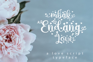 Mbak Endang Love Font Download