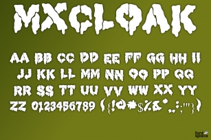 MXCLOAK Font Download