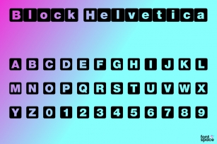 Block Helvetica Font Download