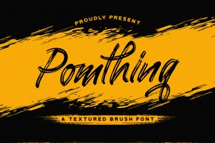 Pomthinq Font Download