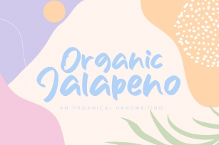 Organic Jalape Font Download