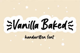 Vanilla Baked Font Download