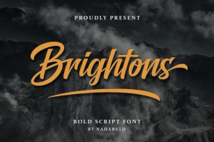 Brightons Scrip Font Download