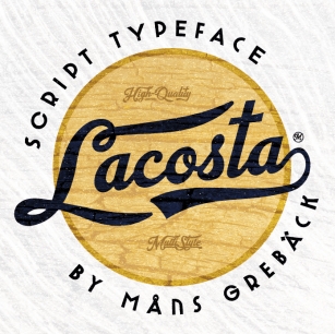 Lacosta Font Download