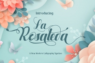 La Rosaleda Font Download