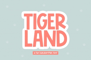 Tigerland - Fun Handwritten Font Font Download