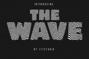 THE WAVE Font Download