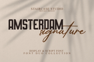 Amsterdam Signature Du Font Download
