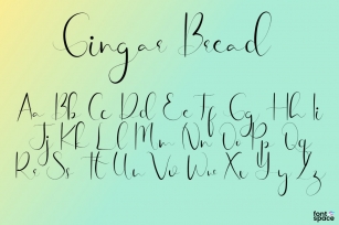 Gingar Bread Scrip Font Download