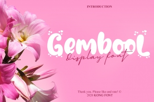 Gembool Font Download