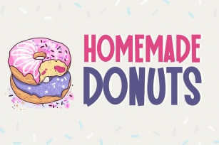 Homemade Donuts Font Download