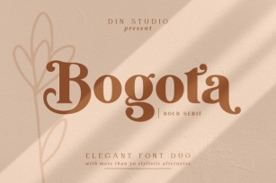 Bogota Bold Font Download