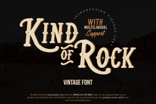Kind Of Rock Font Download