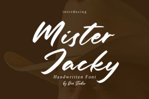 Mister Jacky Font Download
