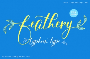 Feathery - Font Download