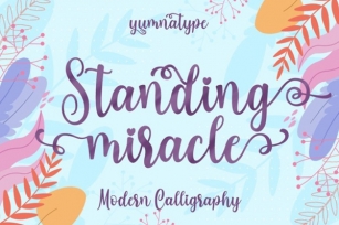 Standing Miracle Font Download