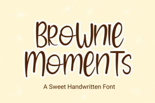 Brownie Moments Font Download