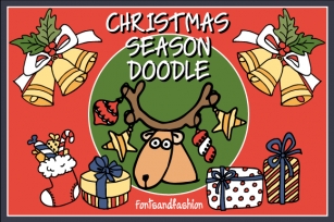 Christmas Season Doodle Font Download