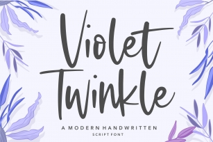 Violet Twinkle Font Download