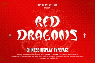 Red Dragons Font Download