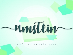 Amstei Font Download