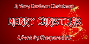 A Very Cartoon Christmas Font Download