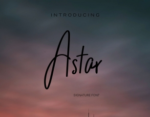 Astar Font Download