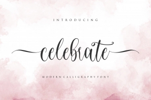 Celebrate Font Download