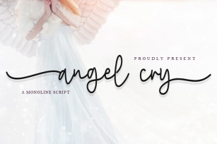 Angel Cry Font Download