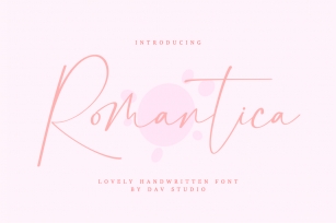 Romantica Font Download