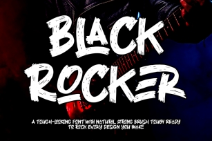 Black Rocker Font Download