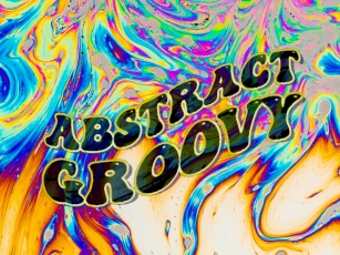 A Abstract Groovy Font Download