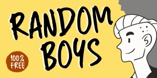 Random Boys Font Download