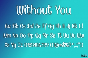 BB Without You Font Download