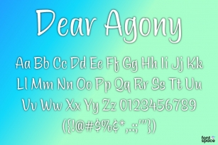 BB Dear Agony Font Download