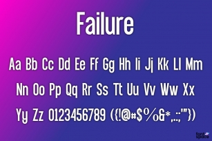 BB Failure Font Download