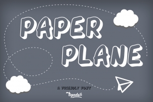 Paper Plane Font Download