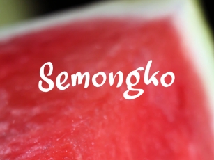 A Semongk Font Download