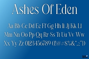 BB Ashes Of Ede Font Download