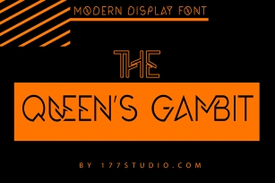 The Queens Gambi Font Download