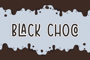 Black Choc Font Download